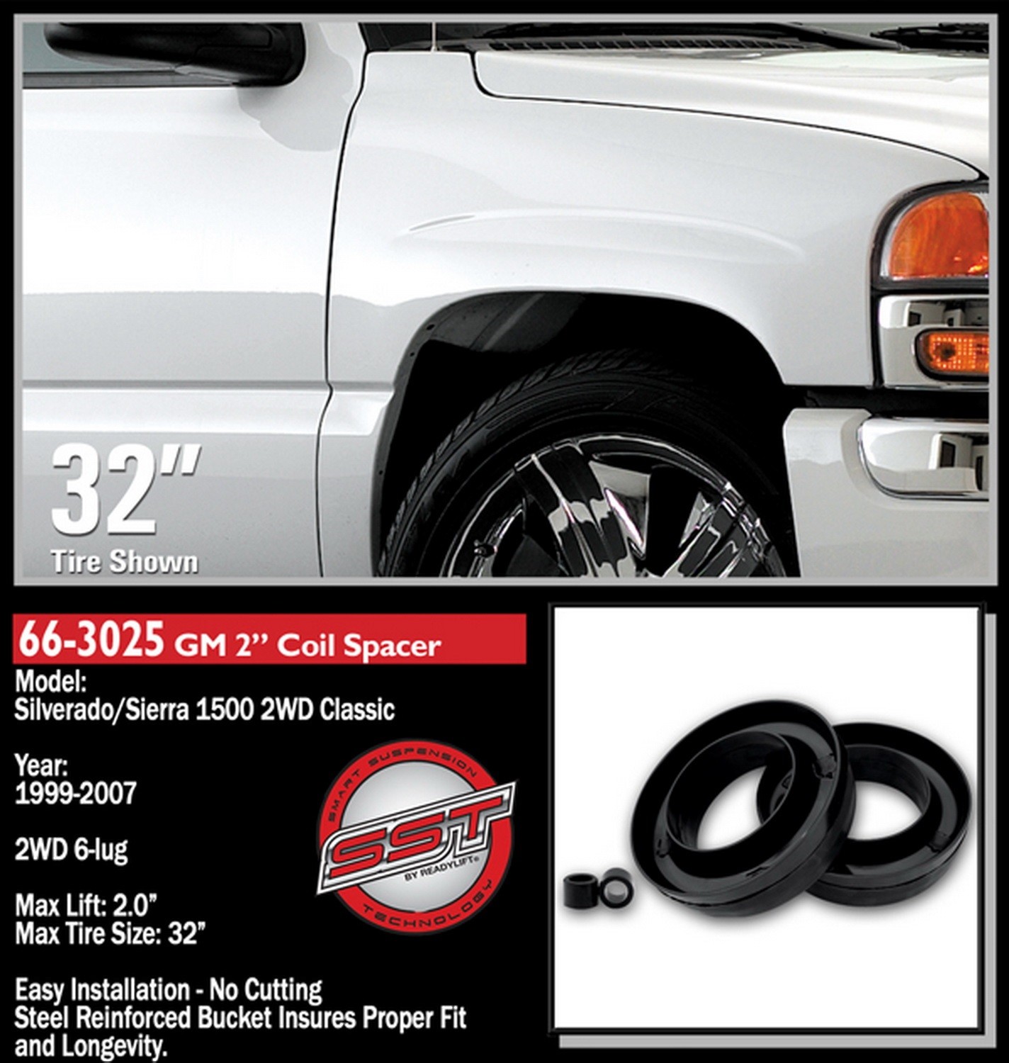 ReadyLift | Front Leveling Kit Fits 99-07 Silverado | Sierra 1500