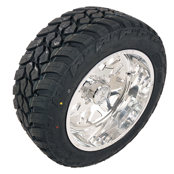 American Force B02 Trax Polished AMP Terrain Attack M/T