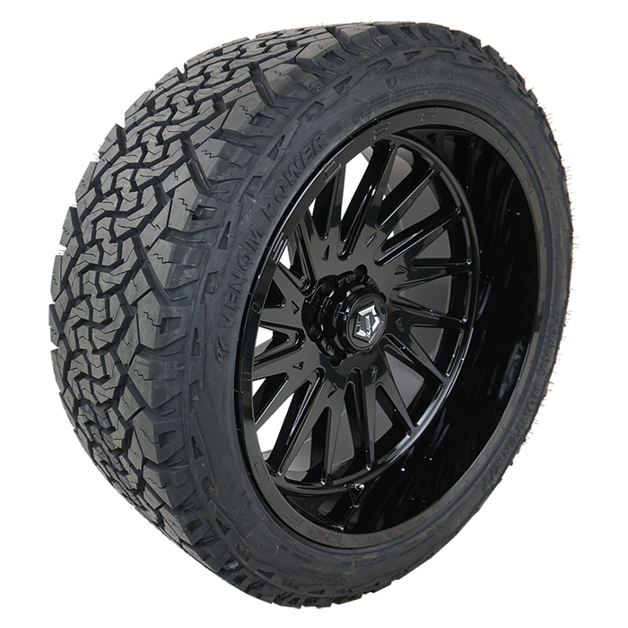 Rimz One Packages In Stock Low Prices: TIS 547B Gloss Black Venom