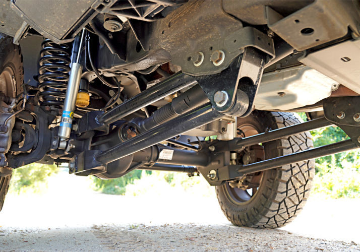 Superlift | 08-10 Ford F250 F350 SuperDuty 4WD 4in | Lift Kit with 4-Link Conversion & Superlift Shocks
