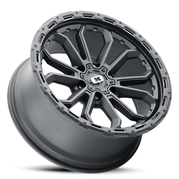 Vision Wheels Korupt 405 Satin Black 16x8 0mm Offset 5x127 (5x5)