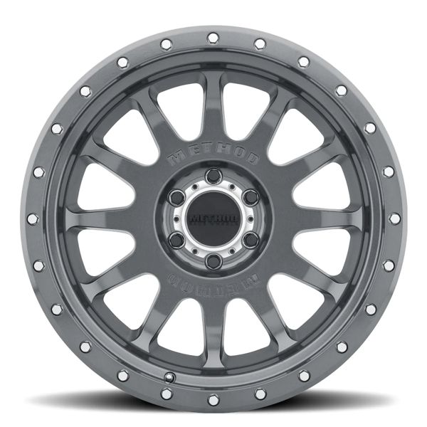 Method Wheels NV MR605 Gloss Titanium 20x10 -24mm Offset 8x180