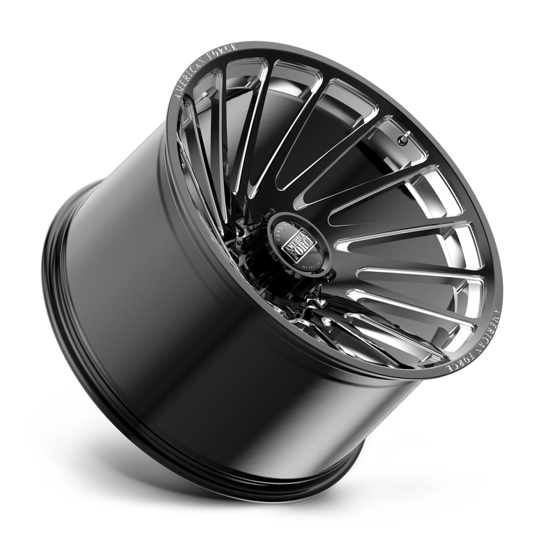 American Force Forged Wheels Arc ZL Z06 Gloss Black Milled 22x12 -40mm Offset 5x150