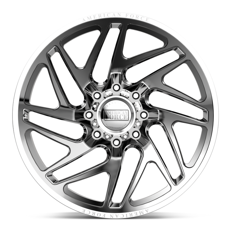 American Force Forged Wheels Lumen ZL Z05 Polished 24x14 -73mm Offset 8x180