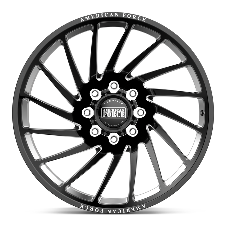 American Force Forged Wheels Arc ZL Z06 Gloss Black Milled 22x12 -40mm Offset 6x135