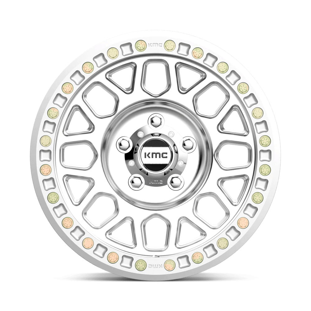 KMC Wheels Grenade KM234 Machined Beadlock 20x9 -12mm Offset 8x165.1 (8x6.5)