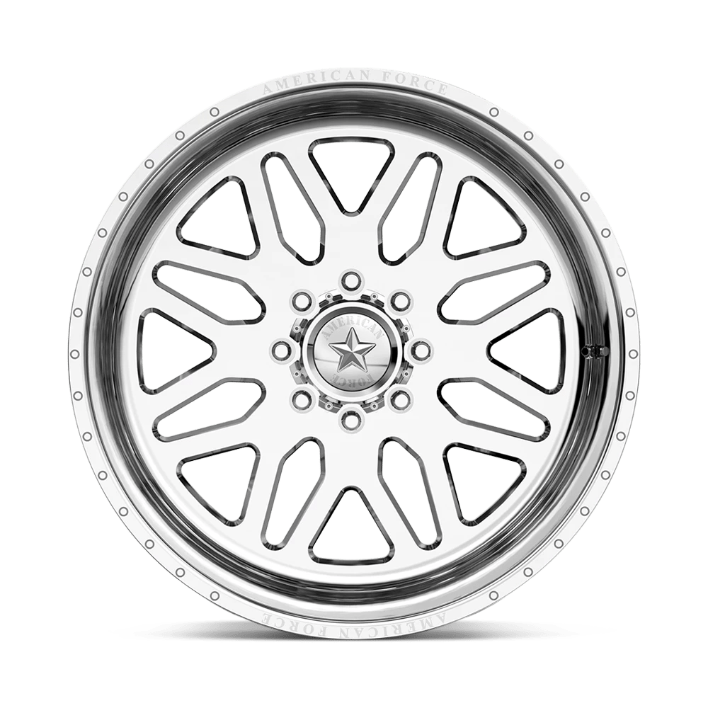 American Force Forged Wheels Trax SS B02 Polished 22x10 -25mm Offset 8x170