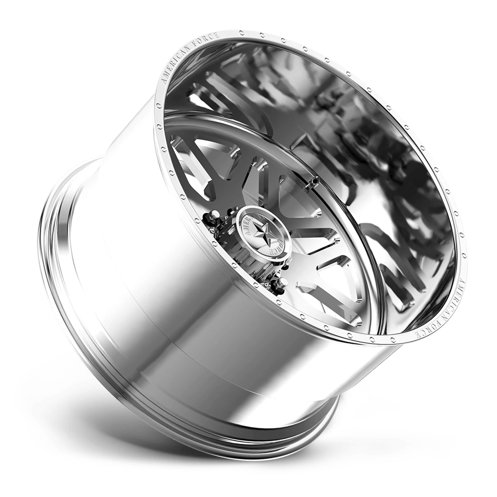 American Force Forged Wheels Trax SS B02 Polished 22x10 -25mm Offset 8x170