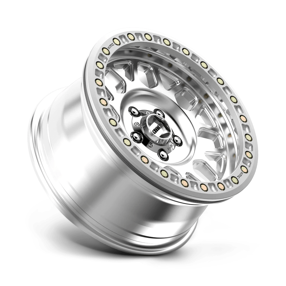 KMC Wheels Grenade KM234 Machined Beadlock 20x9 -12mm Offset 8x165.1 (8x6.5)