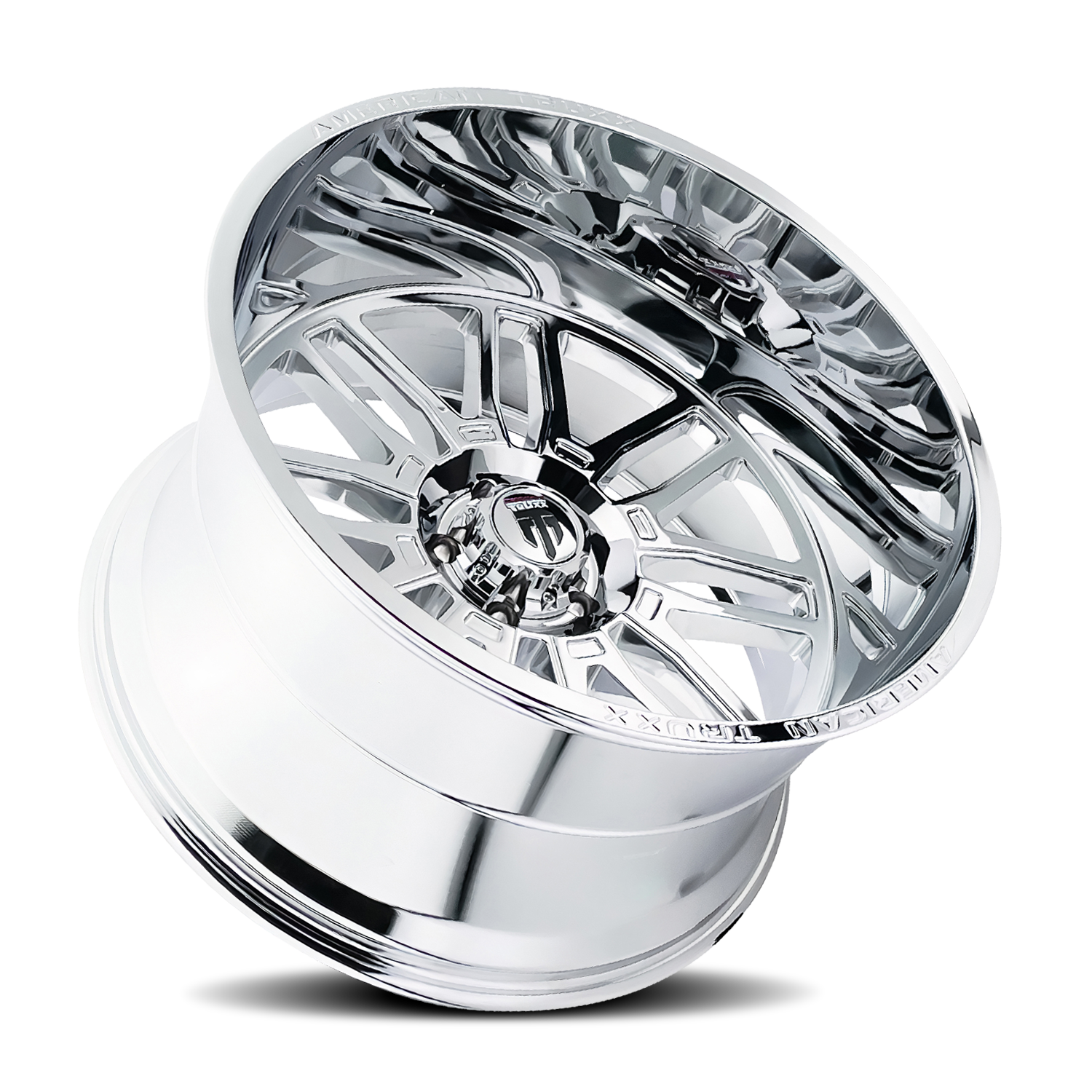 American Truxx Wheels Restless AT1915 Chrome 22x12 -44mm Offset 6x135