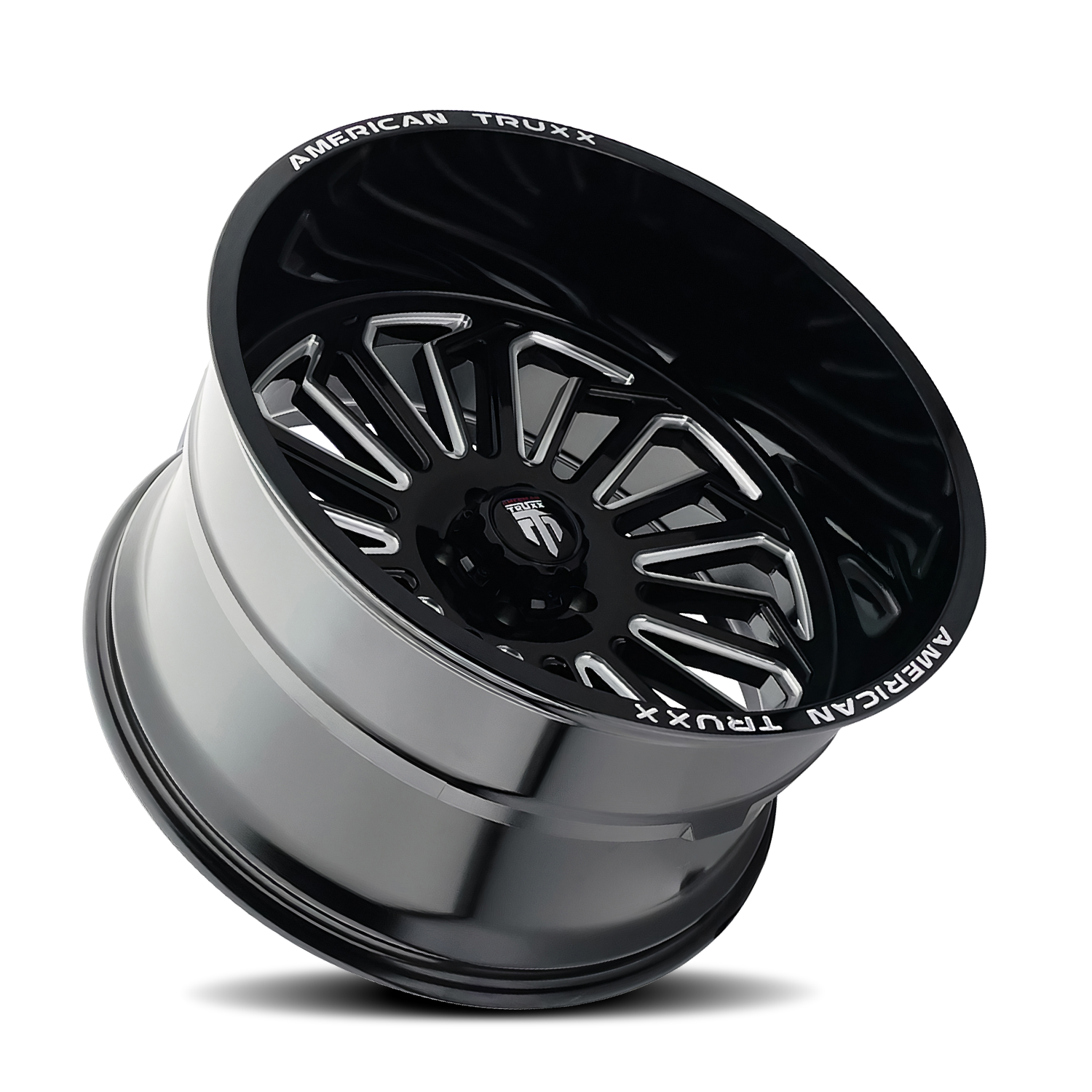 American Truxx Wheels Butcher AT1916 Black Milled 20x10 -24mm Offset 8x170