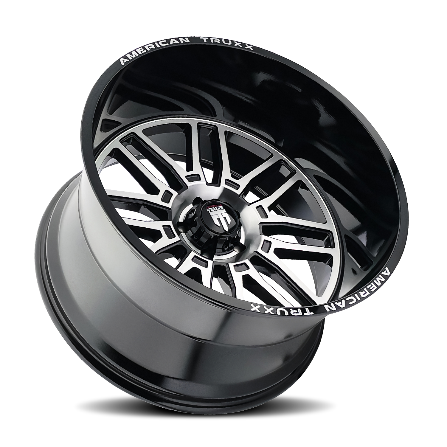 American Truxx Wheels Restless AT1915 Black Machined 24x14 -76mm Offset 6x135
