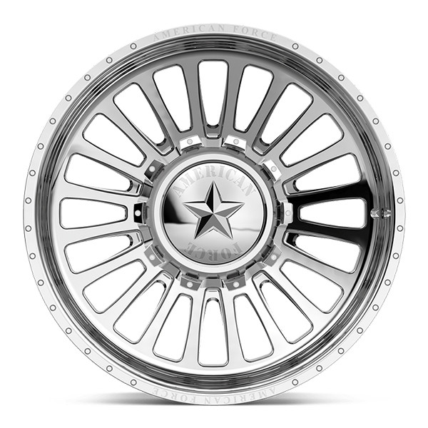 American Force Forged Wheels Bane DC DC03 Polished 22x12 -55mm Offset 6x135