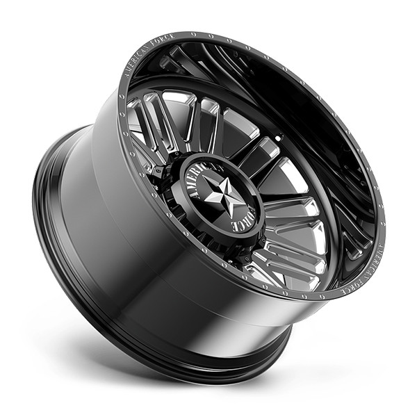American Force Forged Wheels Vibrant DC DC01 Black Milled 22x12 -55mm Offset 8x180