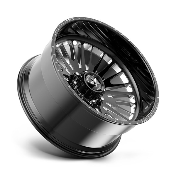American Force Forged Wheels Nexus CKH37 Black Milled 20x12 -55mm Offset 5x150