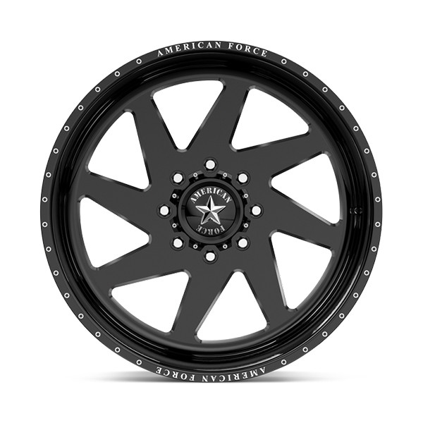 American Force Forged Wheels Jade 37 Black Milled 20x9 0mm Offset 6x135