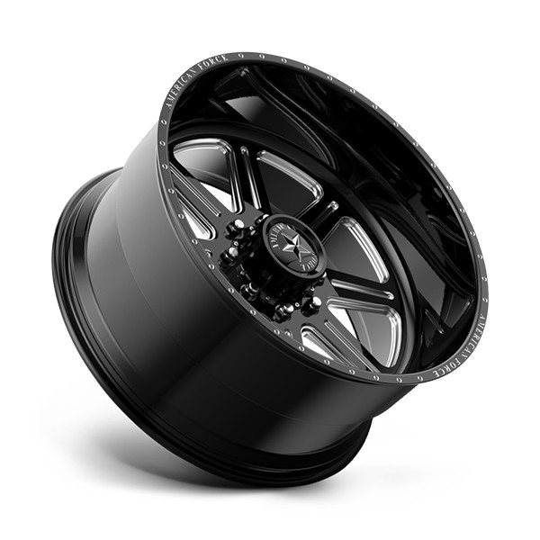 American Force Forged Wheels Legend G43 Black Milled 20x9 0mm Offset 8x180