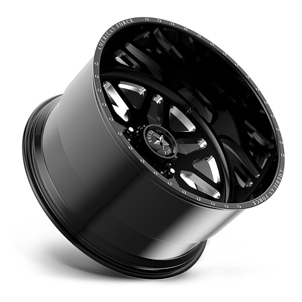 American Force Forged Wheels Trax B02 Black Milled 20x10 -25mm Offset 5x139.7 (5x5.5)