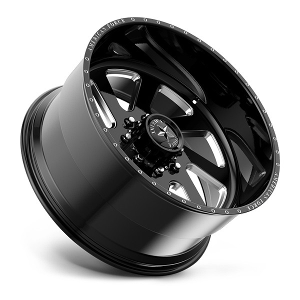 American Force Forged Wheels Power F29 Black Milled 20x10 -25mm Offset 5x135