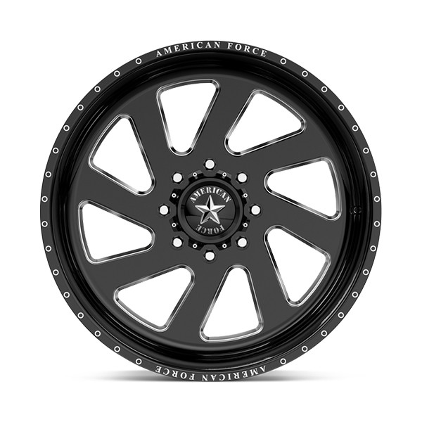 American Force Forged Wheels Power F29 Black Milled 20x10 -25mm Offset 5x135