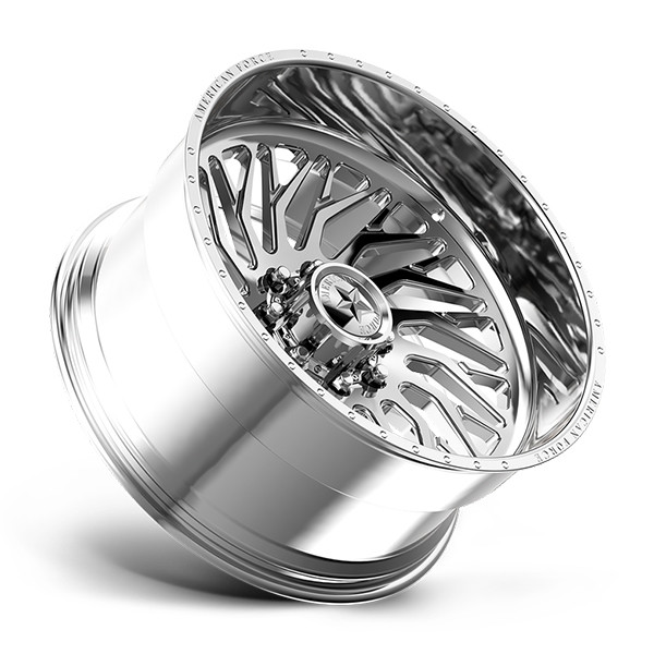 American Force Forged Wheels Swang CKH40 Polished 26x14 -90mm Offset 8x170