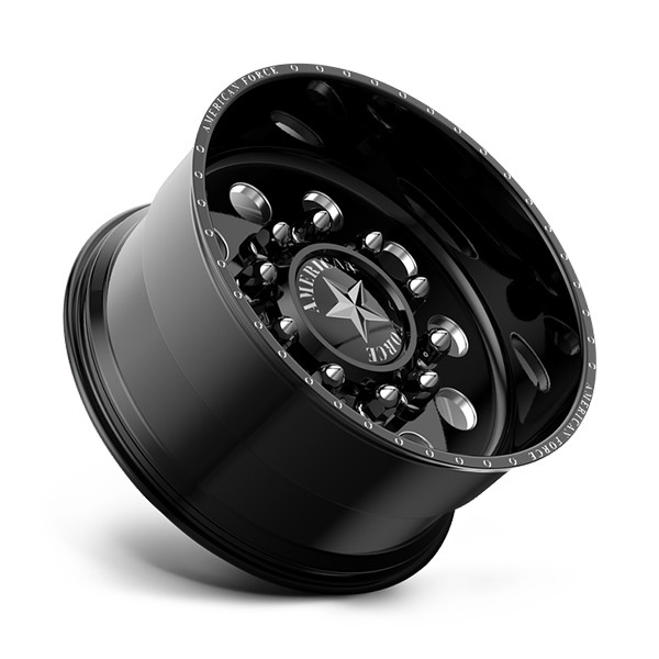 American Force Forged Wheels Classic 601 Black Milled 22x10 -25mm Offset 8x180