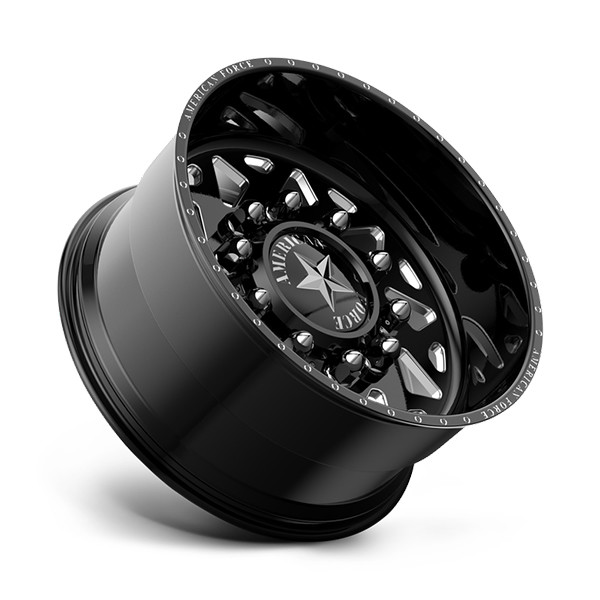 American Force Forged Wheels Contra 6H01 Black Milled 22x11 0mm Offset 8x170