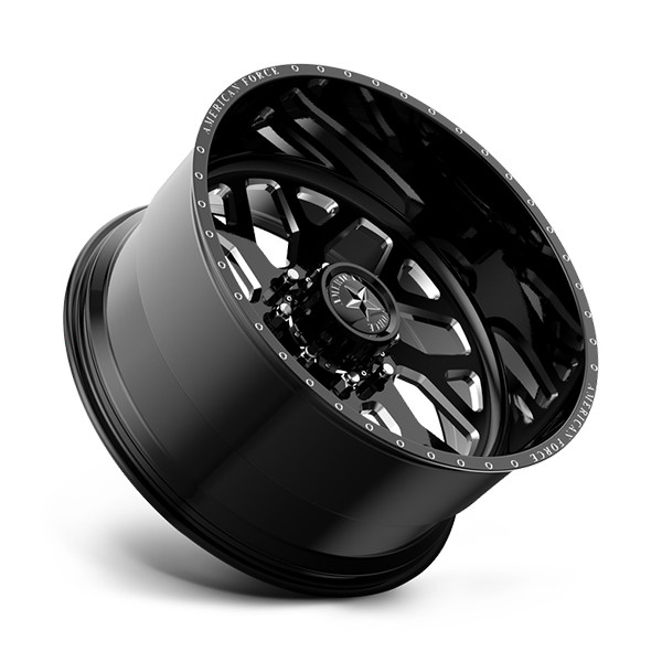 American Force Forged Wheels Lucky G77 Black Milled 20x9 0mm Offset 5x150