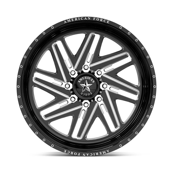 American Force Forged Wheels Carver R01 Black Milled 20x9 0mm Offset 8x180