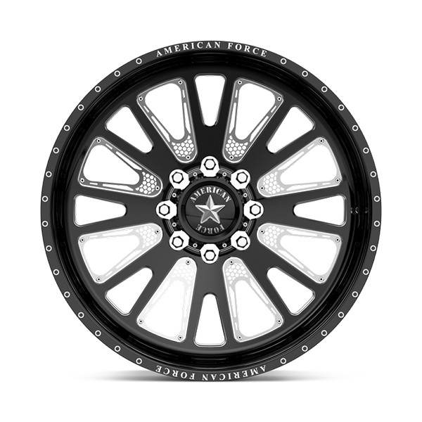 American Force Forged Wheels Armada CK210 Black Milled 20x12 -55mm Offset 5x127 (5x5)