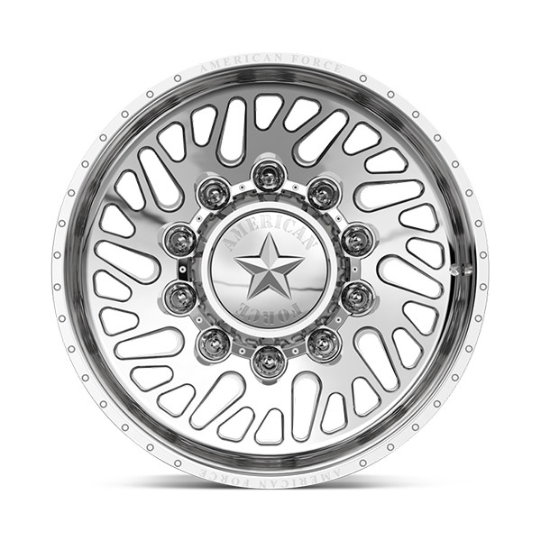 American Force Forged Wheels Sidewinder 7H12 Polished 24x14 -90mm Offset 8x180