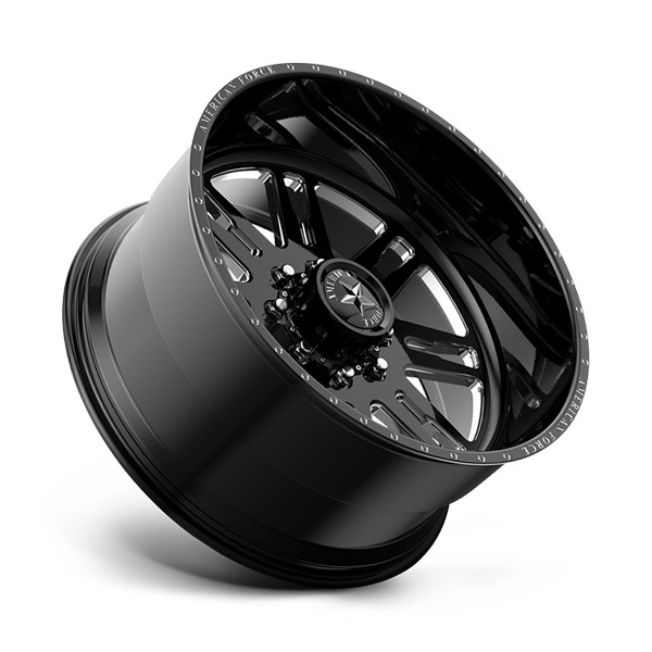 American Force Forged Wheels Bishop H32 Black Milled 20x9 0mm Offset 8x170