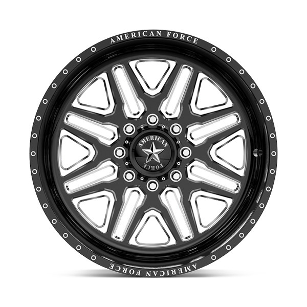 American Force Forged Wheels Addict G52 Black Milled 20x9 0mm Offset 5x150