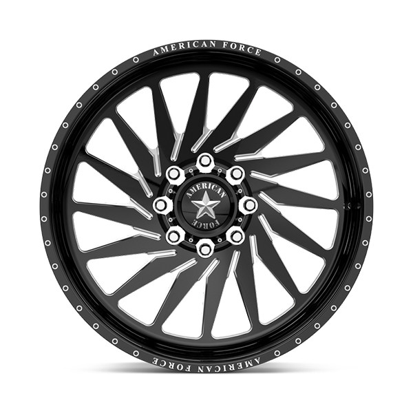 American Force Forged Wheels Morph CKH01 Black Milled 20x12 -55mm Offset 5x135