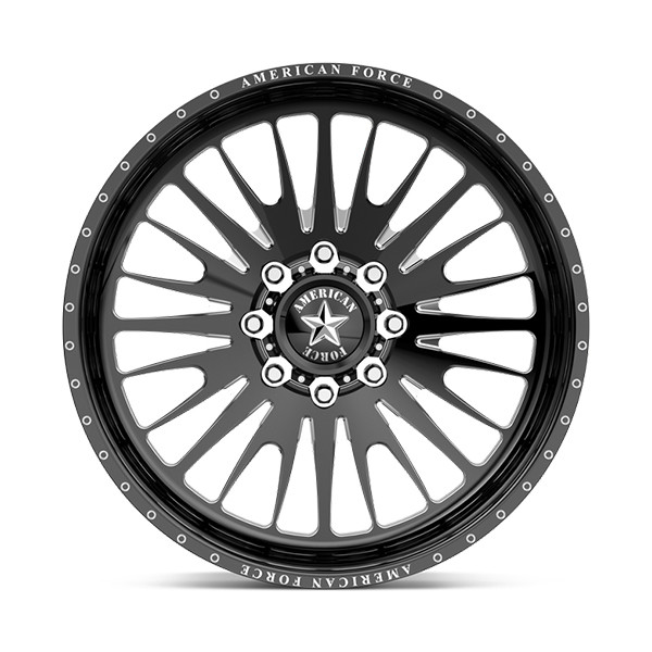 American Force Forged Wheels Nexus CKH37 Black Milled 20x12 -55mm Offset 5x150