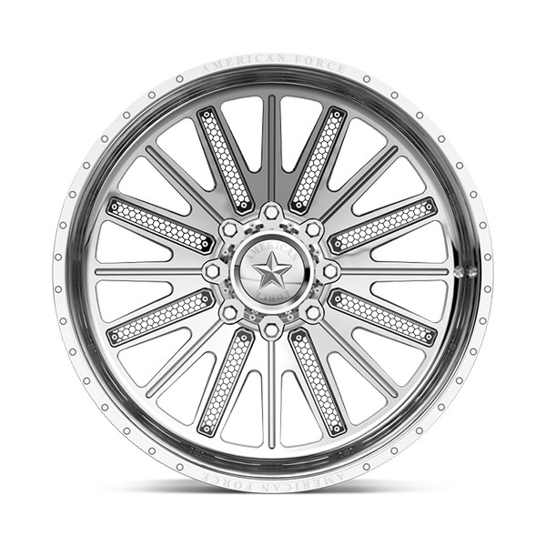 American Force Forged Wheels Jester CK201 Polished 22x12 -55mm Offset 5x127 (5x5)