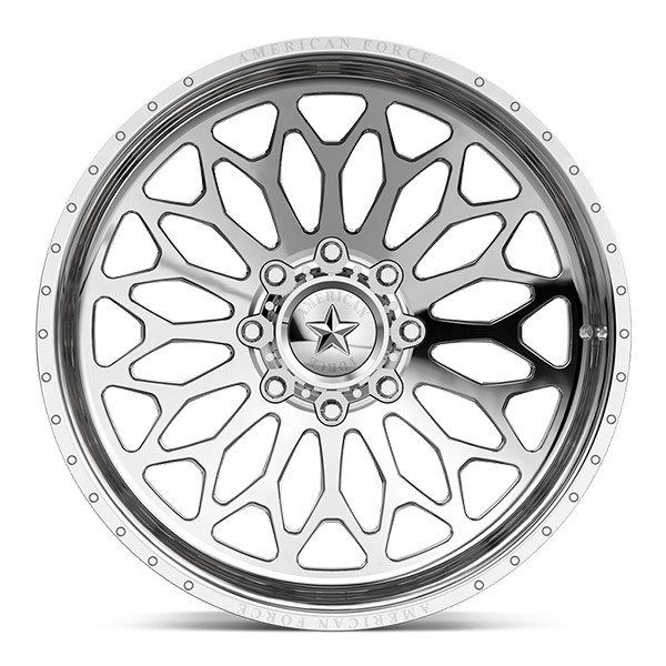American Force Forged Wheels Crook CKH39 Polished 20x12 -55mm Offset 8x170