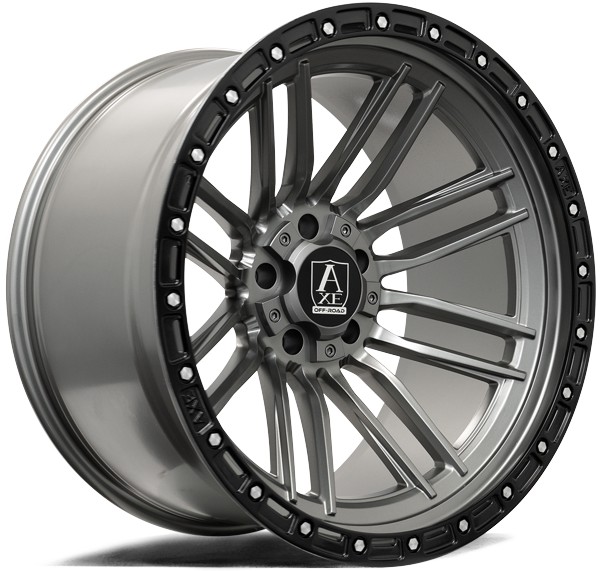 AXE Icarus 20x10 -19mm Gray Silver | 20108170-19ICAGM | RimzOne