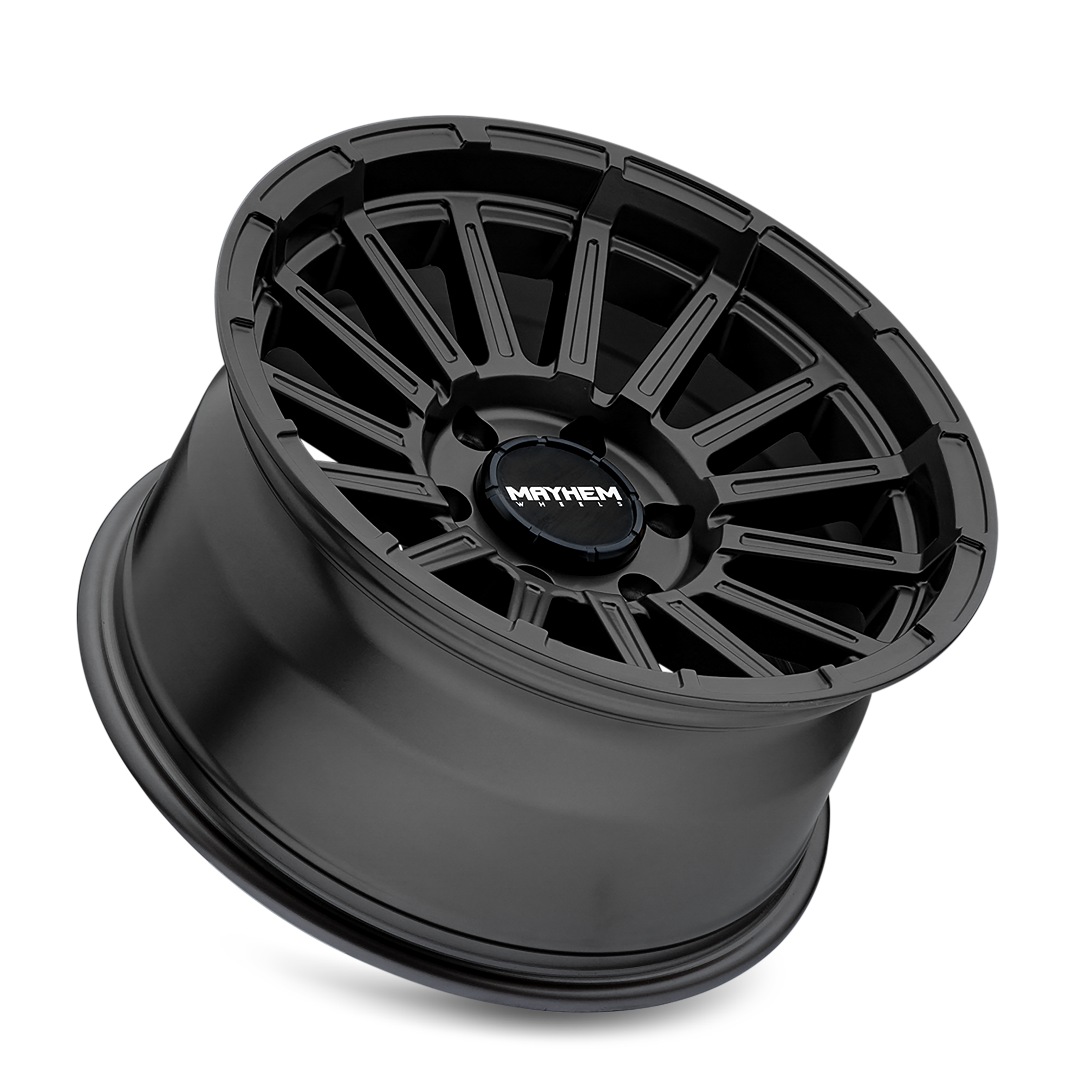 Mayhem Wheels Granite 8309 Satin Black 17x9 0mm Offset 5x127 (5x5)