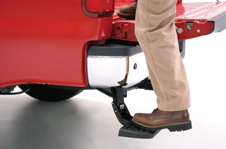 AMP Research | 99-16 Ford F-250-350-450 | BedStep - Black
