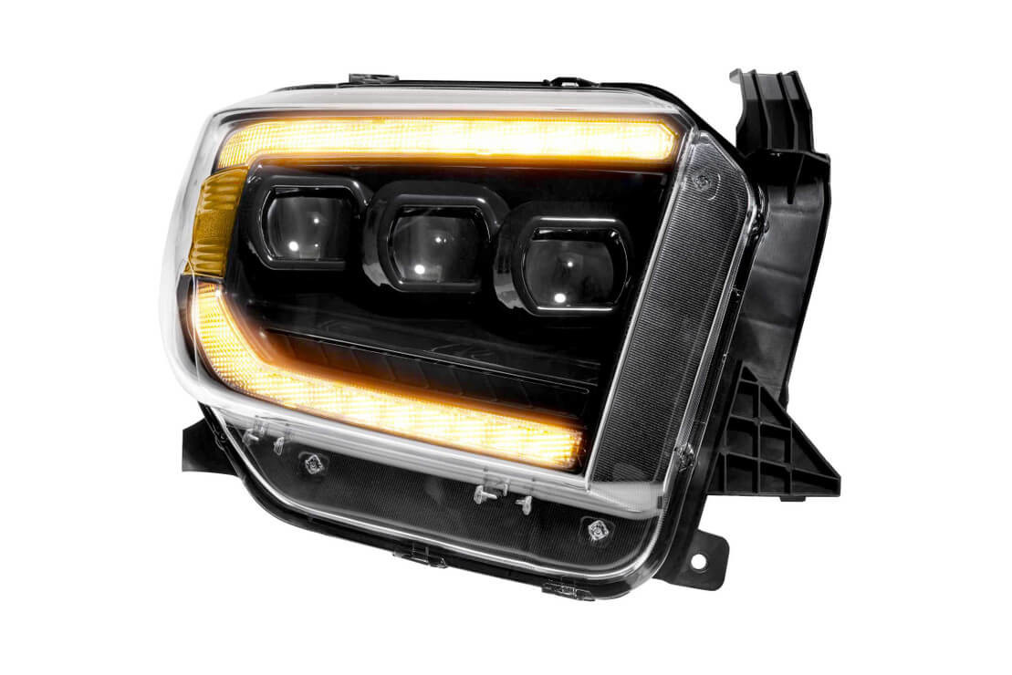 Morimoto | XB LED Headlights Toyota | Tundra 14-20 Pair ASM Amber DRL Gen 2