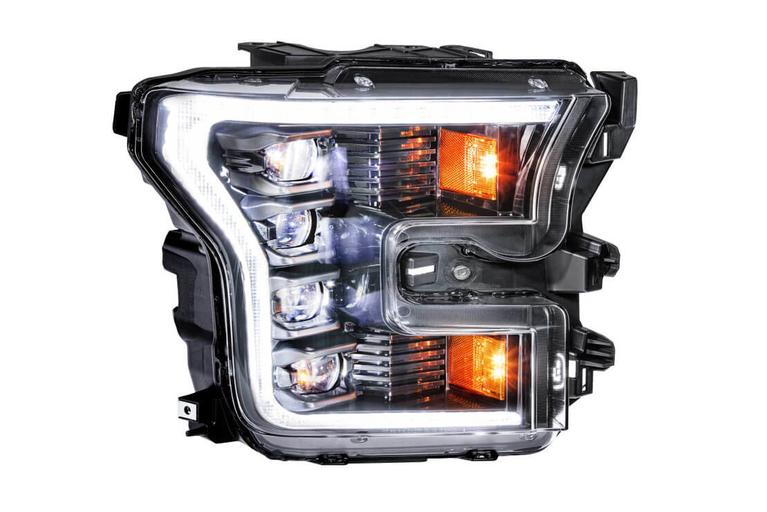 Morimoto | XB LED Headlights Ford | F150 15-17 Pair ASM Amber DRL Gen 2