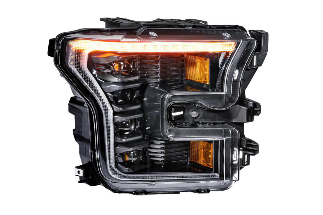 Morimoto | XB LED Headlights Ford | F150 15-17 Pair ASM Amber DRL Gen 2