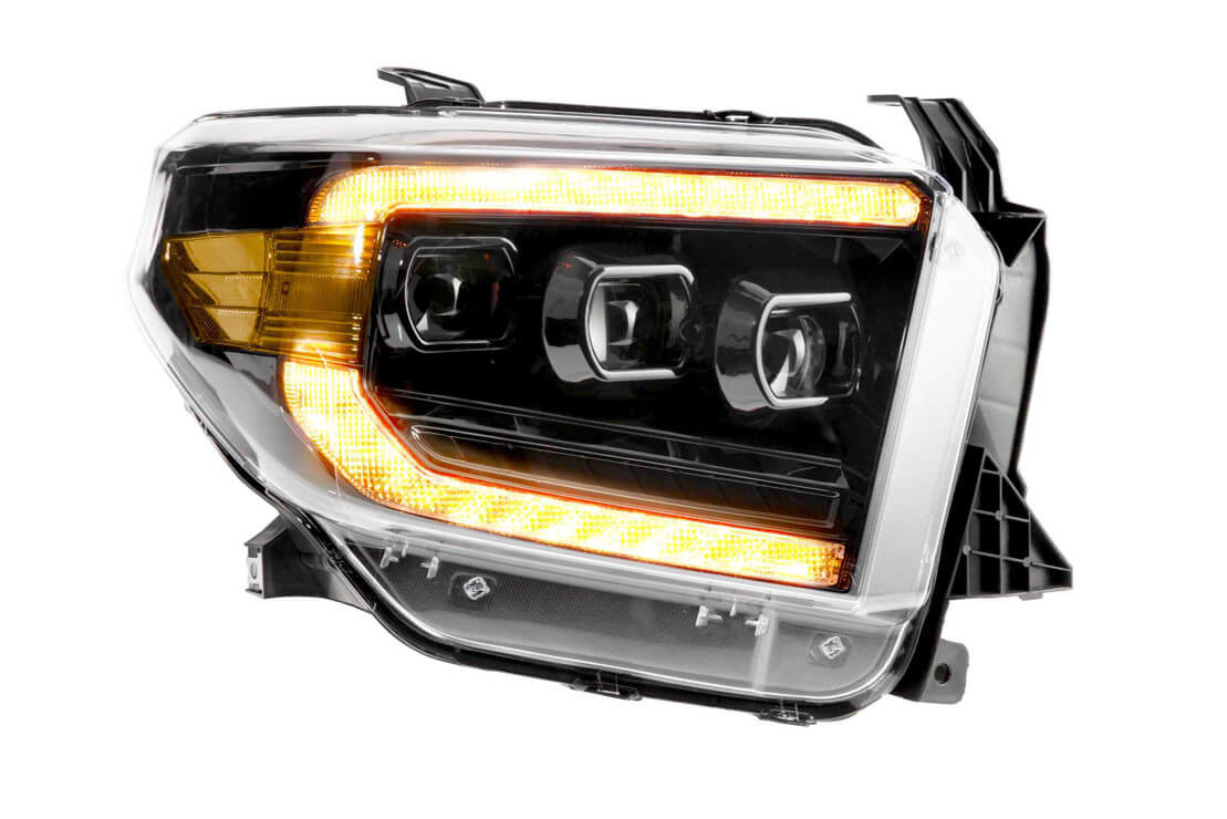 Morimoto | XB LED Headlights Toyota | Tundra 14-20 Pair ASM Amber DRL Gen 2