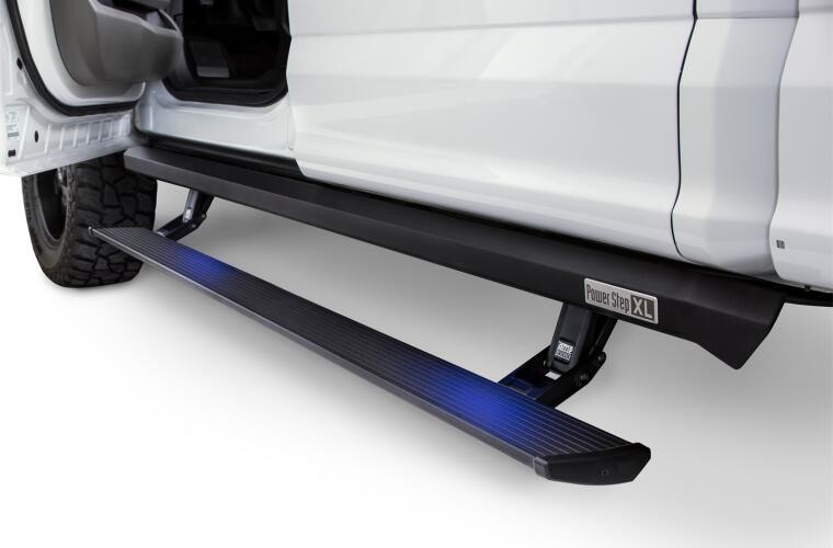 AMP Research | 22 Ford F-250/350/450 | (250/350 Only Sync 4 Models) Crew Cab PowerStep XL - Black