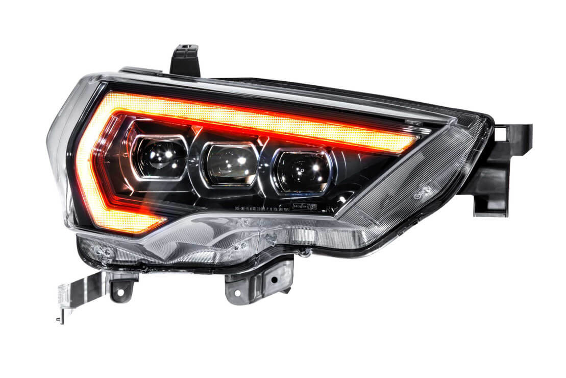 Morimoto | XB LED Headlights Toyota | 4Runner 14-22 Pair ASM Amber DRL Gen 2