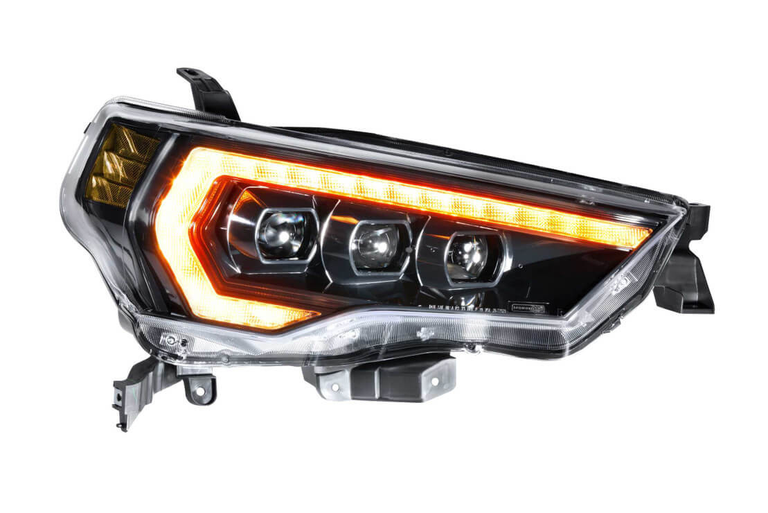 Morimoto | XB LED Headlights Toyota | 4Runner 14-22 Pair ASM Amber DRL Gen 2
