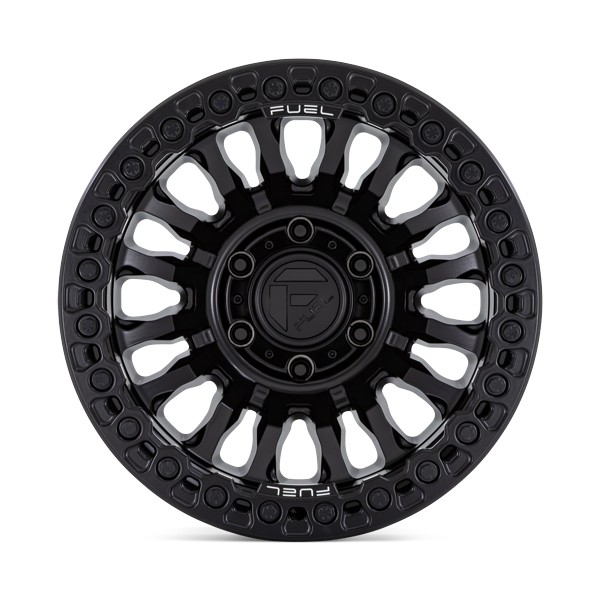 Fuel Offroad Wheels Rincon Beadlock FC125 Blackout 20x10 -48mm Offset 5x127 (5x5)