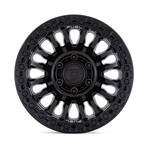 Fuel Offroad Wheels Rincon Beadlock FC125 Blackout 17x9 -38mm Offset 5x127 (5x5)