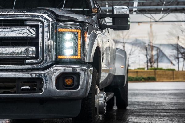 Morimoto | XB Headlights 11-16 Ford | Super Duty Amber DRL